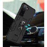 Wholesale Military Grade Armor Protection Stand Magnetic Feature Case for Samsung Galaxy S21+ Plus 5G (Black)